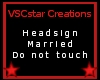 head sign married