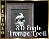 3D Eagle Trompe L'Oeil