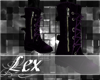 LEX berry boots