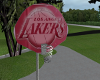 Pink Laker Basketball