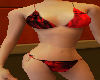 RedBlack Bikini
