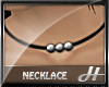 !H! Buttons Necklace-M