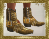 SB Gold Cowboy Boots