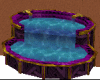 Purple Suede Hot Tub