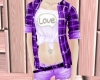 Hee Purple Love Shirt