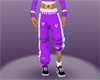 Lou purple goddess pants