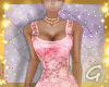 G- Lace Mini Dress Pink