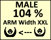 Arm Scaler XXL 104% Male