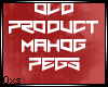 Oxs; Mahog Pegs