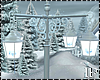 Winter Snowy Lamp
