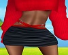 Red Belted Skirt