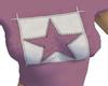 S* Rose Colored Star Top
