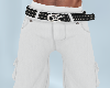 White Loose Pants