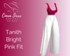 Tanith Bright Pink Fit