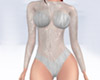 Gymnastic Silver Leotard