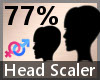 Head Scaler 77% F A