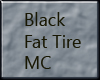 Black Fat tire MC