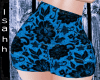 |A| Skirt Blue RLL Flor