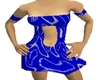 Blue Swirl Dress