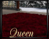 !Q W Fur Rug Red