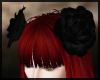 Black Hair Flowers