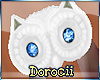 Dii~White owl ring