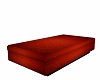 Poseless Red Daybed 