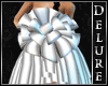 ~D~ Holiday Bow Gown WHT