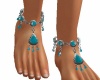 Turquoise Dainty Bare Fe