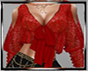 Red Laced Top