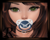 Kid Blue Butterfly Paci