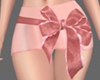 Bow Mini Skirt Pink