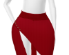 Red split Skirt