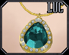 [luc] Necklace G Aqua