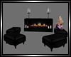 Amore Fireplacew/stools