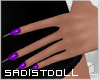 .:. Purple Nails