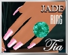 *TS* JADE RING ST. SIZE