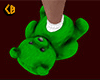 Green Teddy Slippers (F)