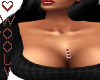 Chest jewels silver red