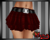 Shaleh Mini Skirt Red