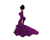 Purple I AM Queen Dress