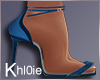K Bell blue heels