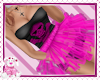 -Y- Neon Pink Skull Top