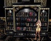 Black/Gold Bookcase