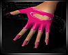 pink heart gloves