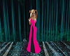 lovely pink/black gown