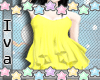 Iv! Dress Yellow kawaii