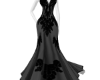 Elegant Gray /Black Gown