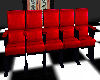 Red Leather Theatre Seat
