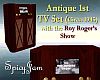 Antq 1945 TV w/RoyRogers
